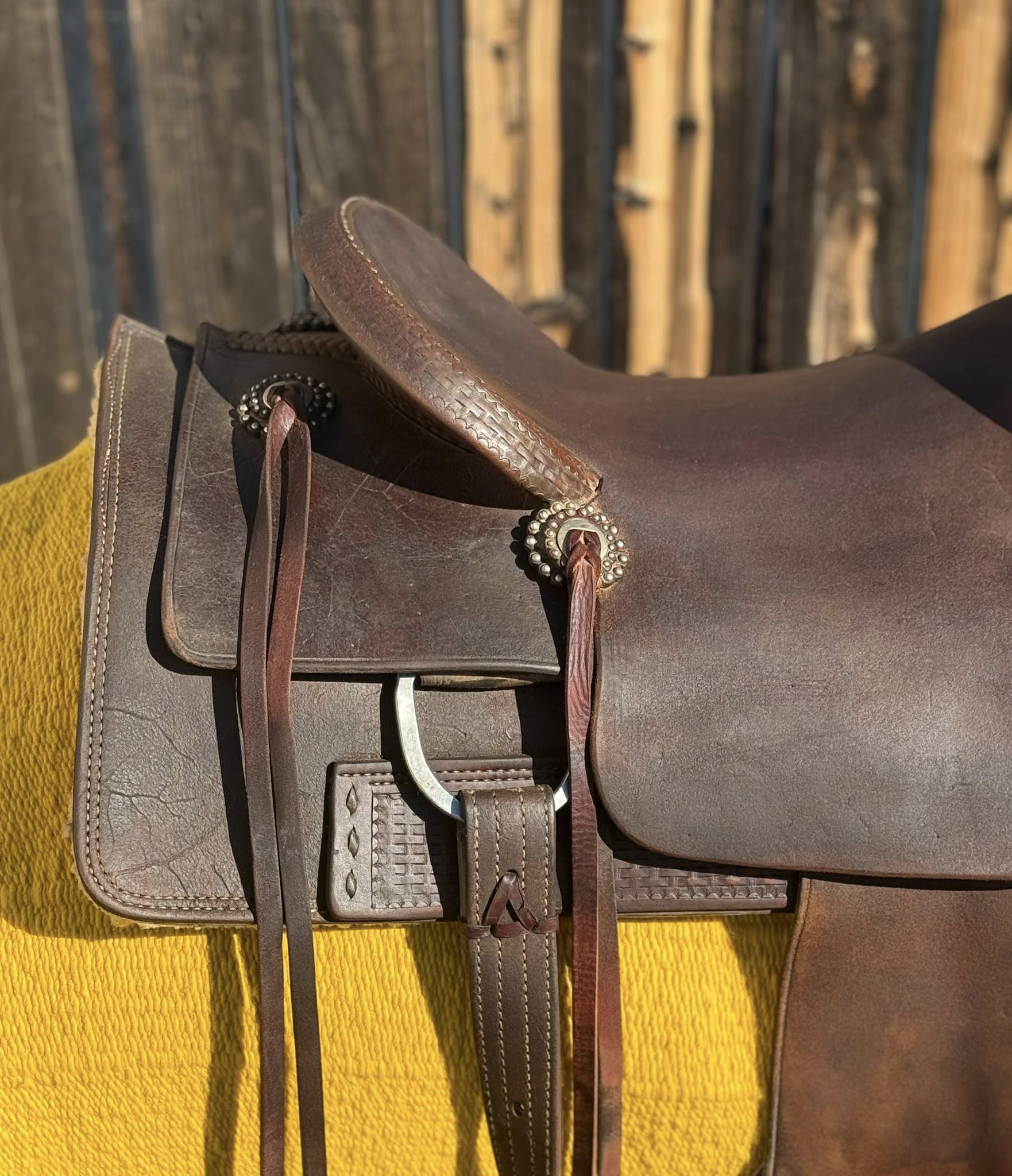 Cutting saddle dropped rigging